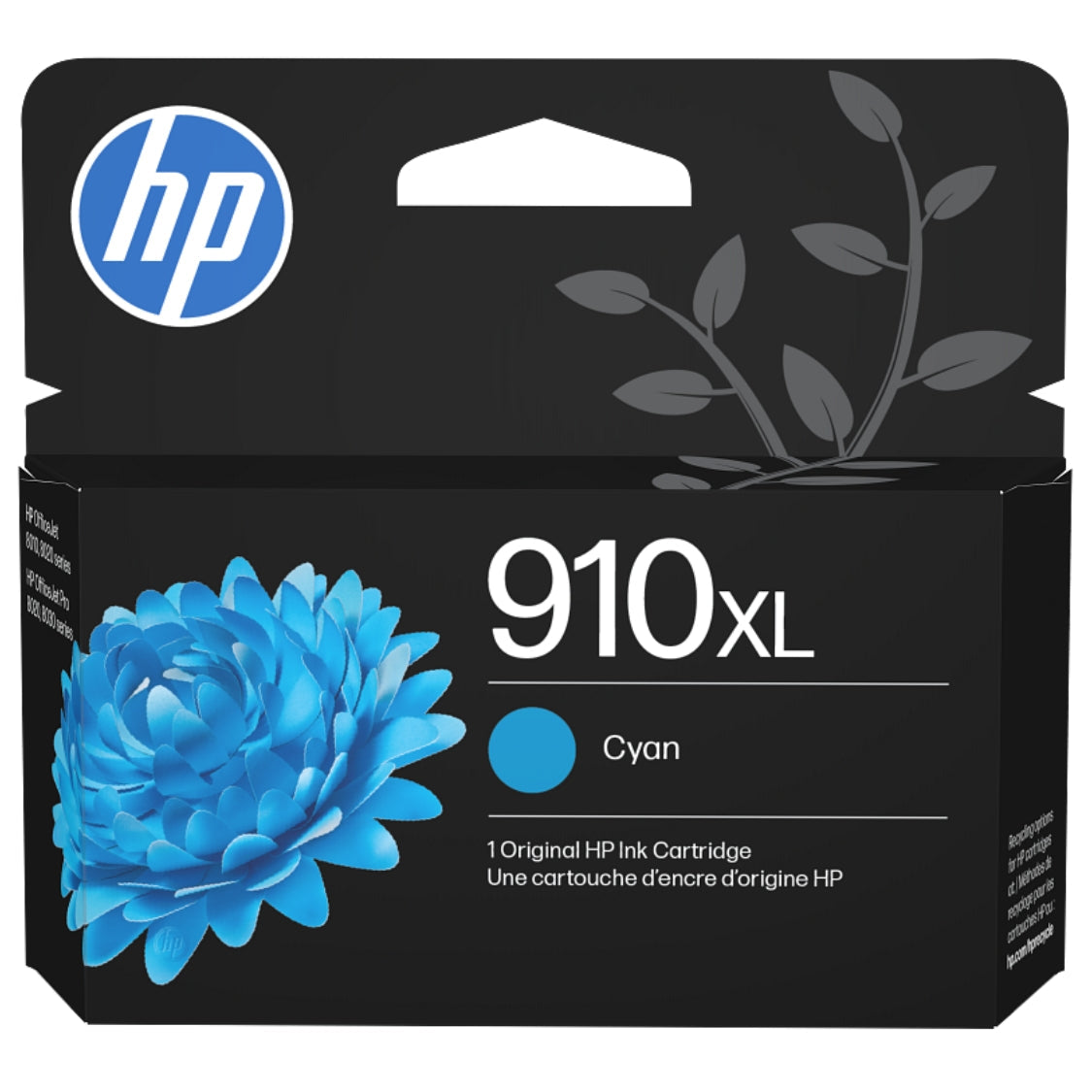 Original HP 910XL (3YL62AN) Cyan High Yield Ink Cartridge