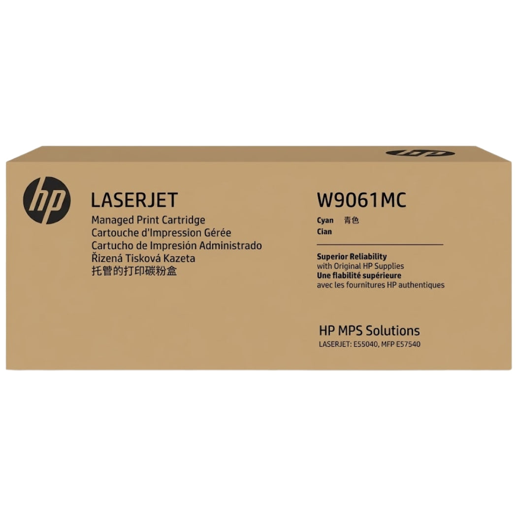Genuine HP W9061MC Cyan LaserJet Toner Cartridge