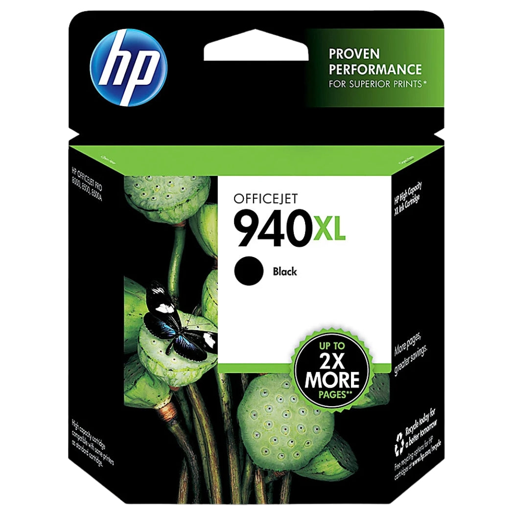 HP 940XL (C4906AN) Black High Yield Ink Cartridge