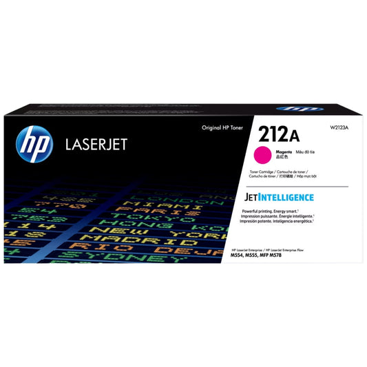 Original HP 212A Standard Yield Magenta Toner Cartridge, W2123A