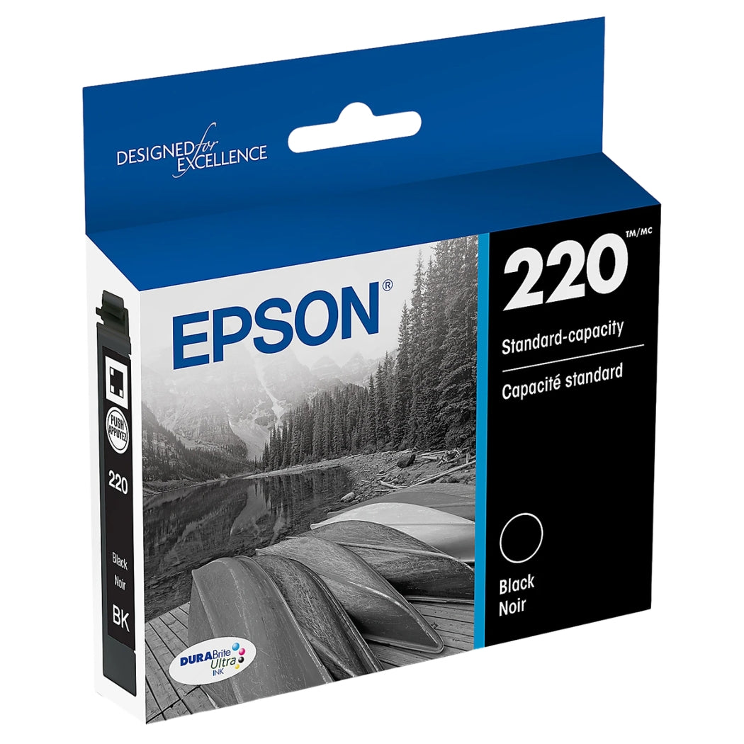 Epson 220 Standard-capacity Black Ink Cartridge