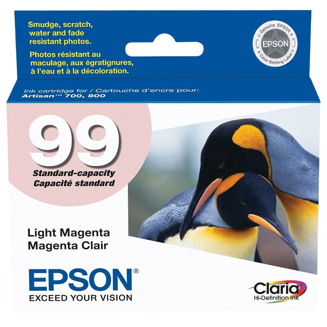Epson 99 Light Magenta Ink Cartridge, T099620-S