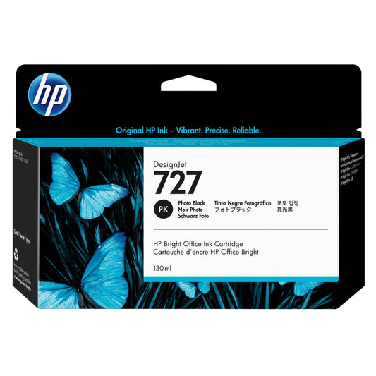 HP 727 130mL (B3P23A) Photo Black Ink Cartridge