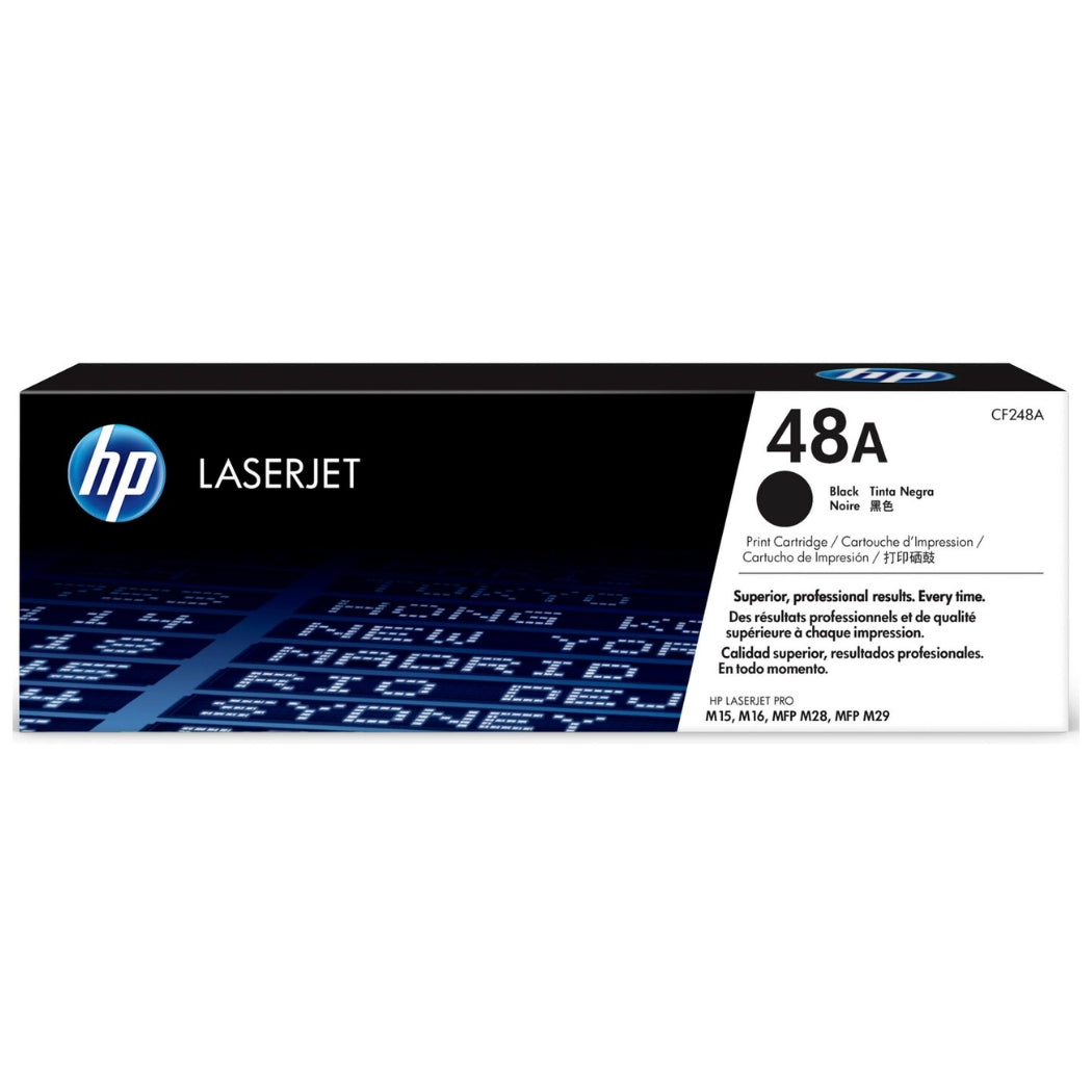HP 48A Standard Yield Black LaserJet Toner Cartridge, CF248A