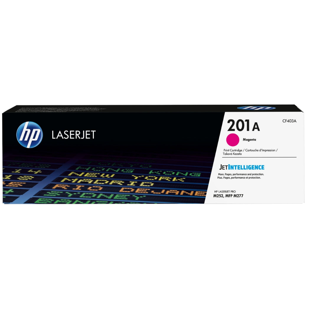 Original HP 201A Standard Yield Magenta Toner Cartridge, CF403A