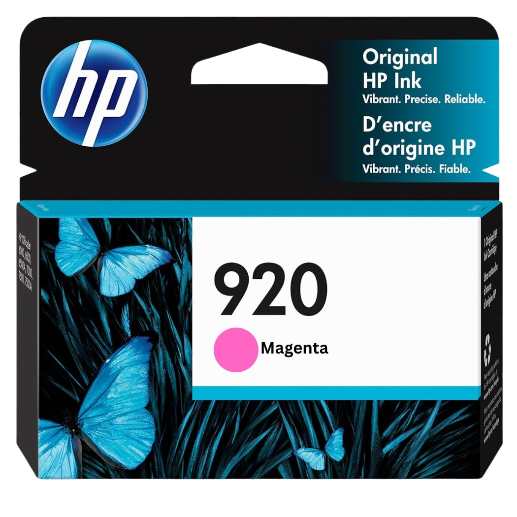 HP Genuine 920 (CH635AN) Magenta Ink Cartridge