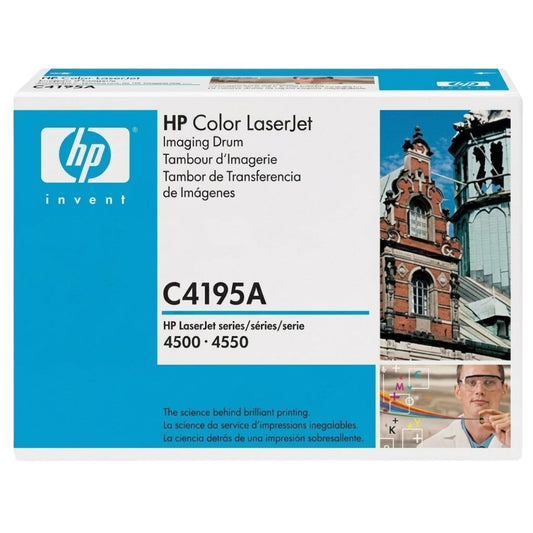 Genuine HP 640A Black and Color Drum Kit LaserJet Toner Cartridge, C4195A