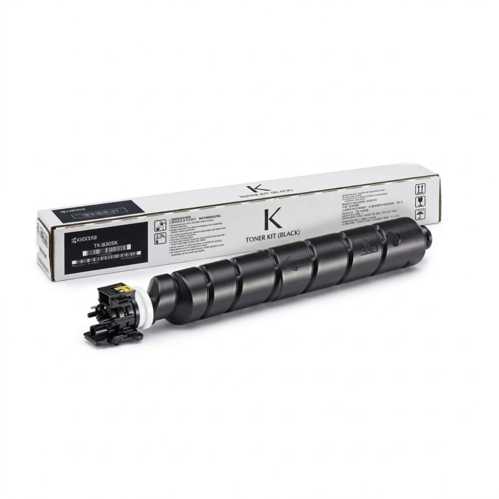 Original Kyocera TK-8517K Standard Yield Black Toner Cartridge, 1T02ND0CS0  