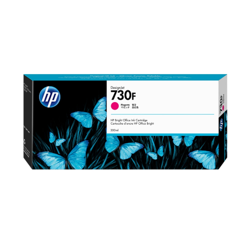 Original HP 730F High Yield Magenta Ink Cartridge, 1XB26A