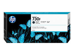 Original HP 730F High Yield 300ml Matte Black Ink Cartridge,1XB30A