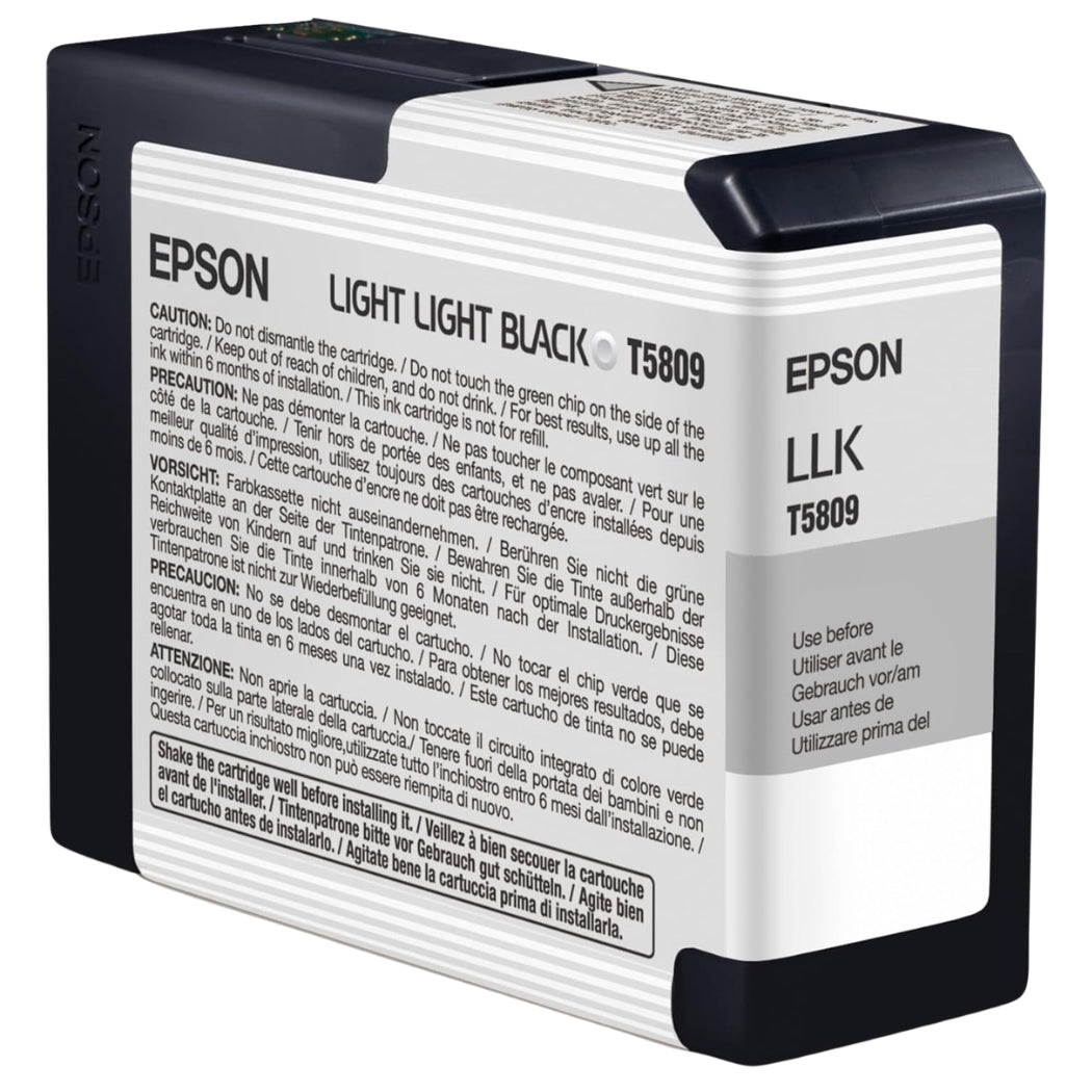 Epson 80ml UltraChrome K3 Light Light Black Inkjet Cartridge