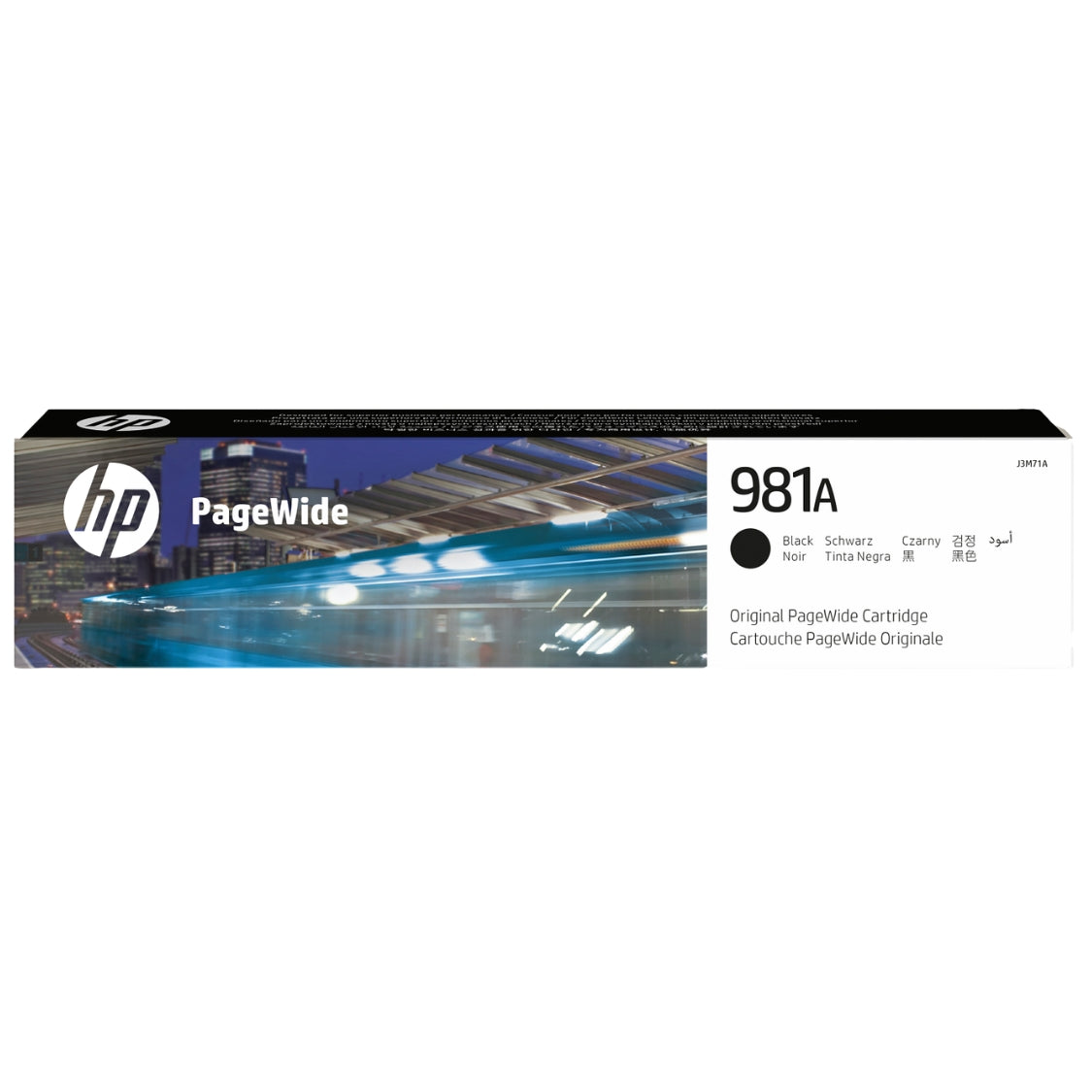 Genuine HP 981A Standard-Yield Black PageWide Ink Cartridge, J3M71A