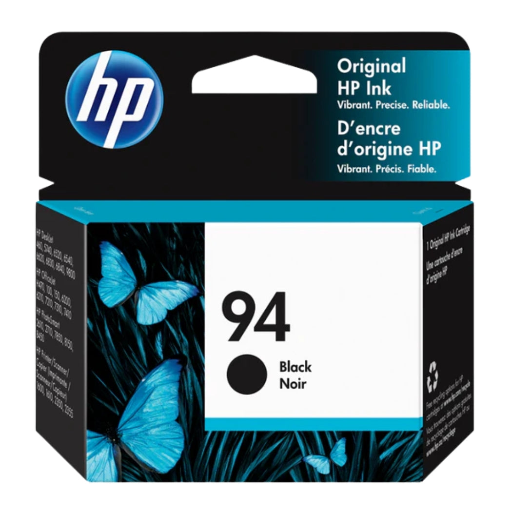 Original HP 94 (C8765WN) Black Ink Cartridge