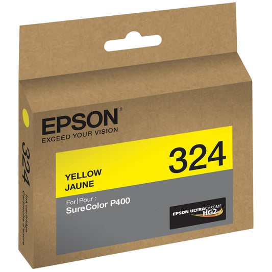 Epson 324 Standard Yield Yellow Ink Cartridge, T324420