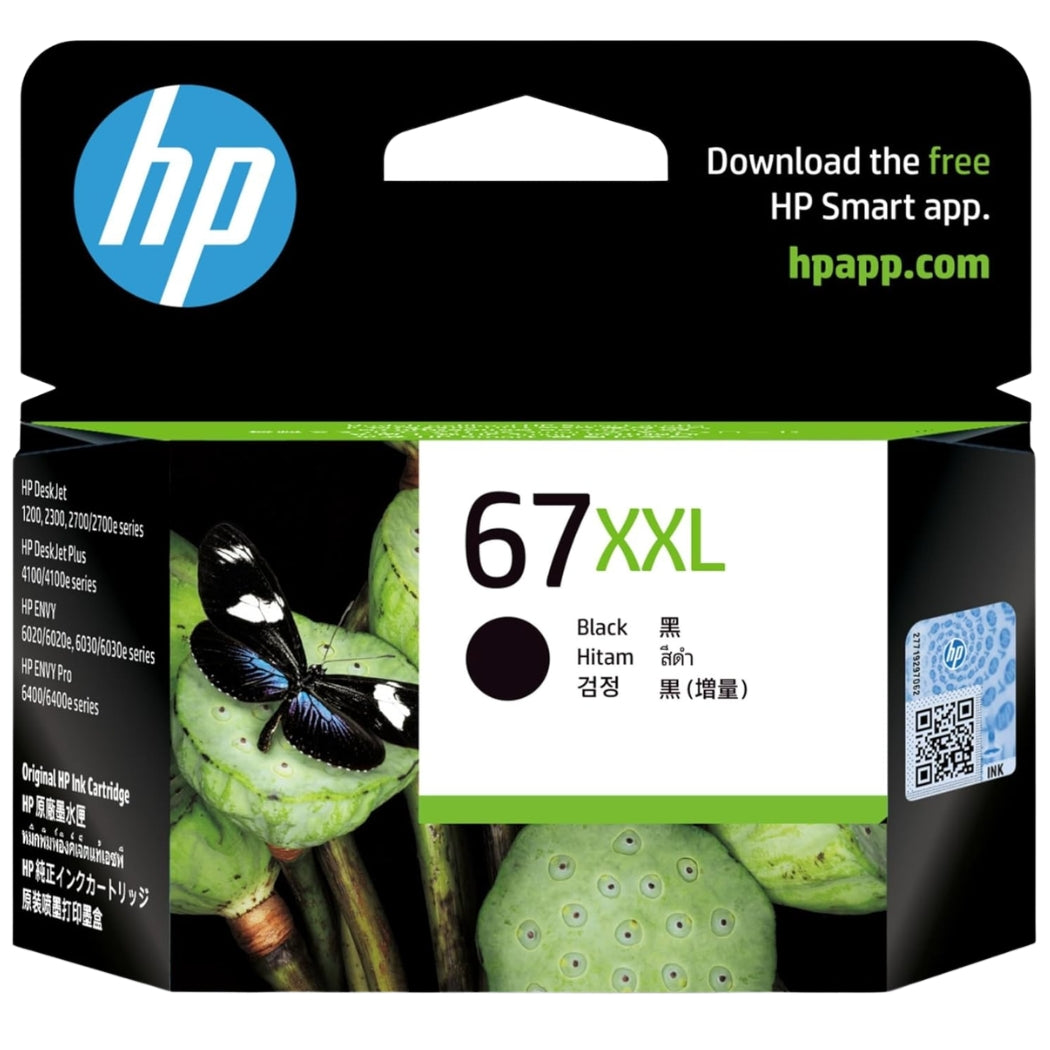 Original HP 67XXL Extra High Yield (3YM59AA) Black Ink Cartridge