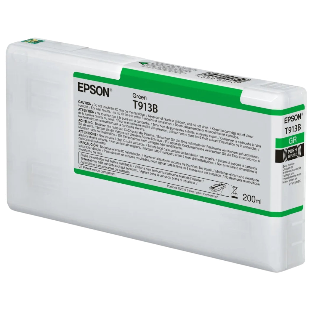 Original Epson T913B Standard Yield Green Ink Cartridge