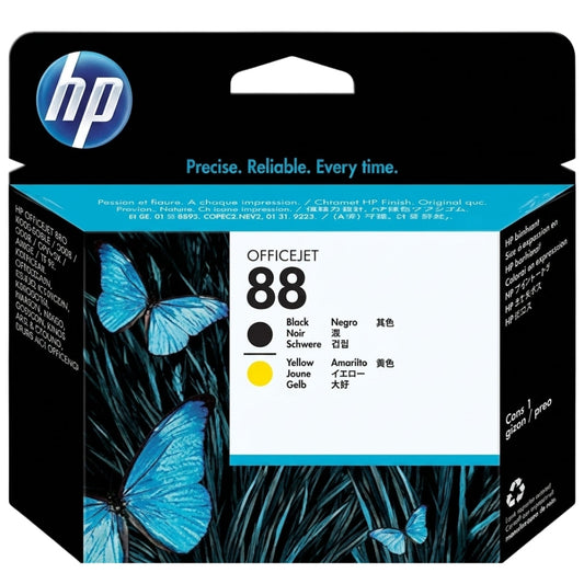 HP 88 (C9381A) Black and Yellow Original Printhead