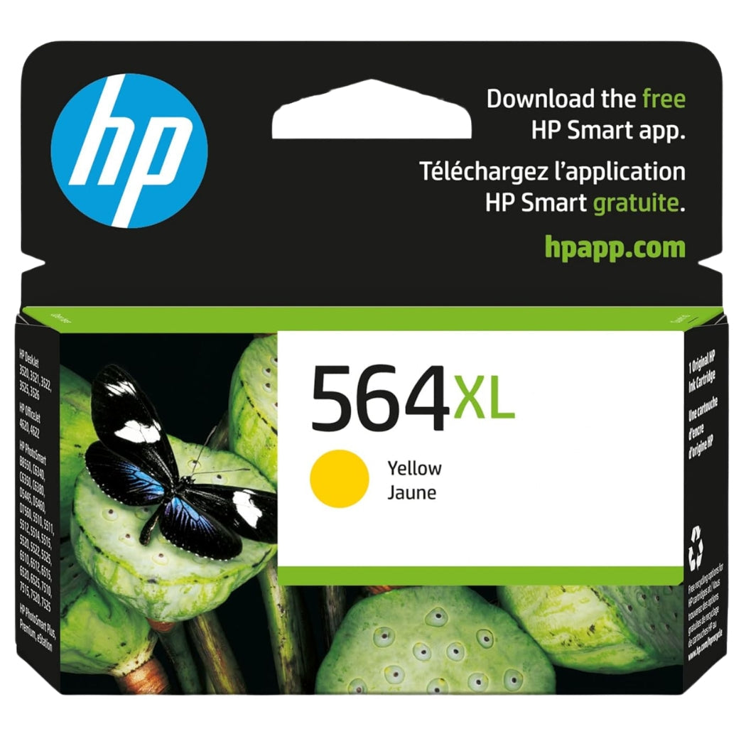 Original HP 564XL (CB325WN) Yellow Ink Cartridge