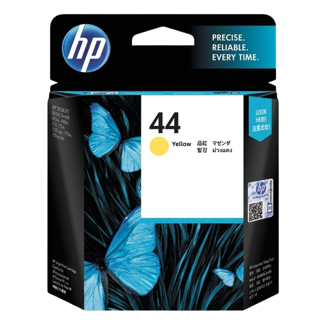 Original HP 44 (51644Y) Yellow Ink Cartridge