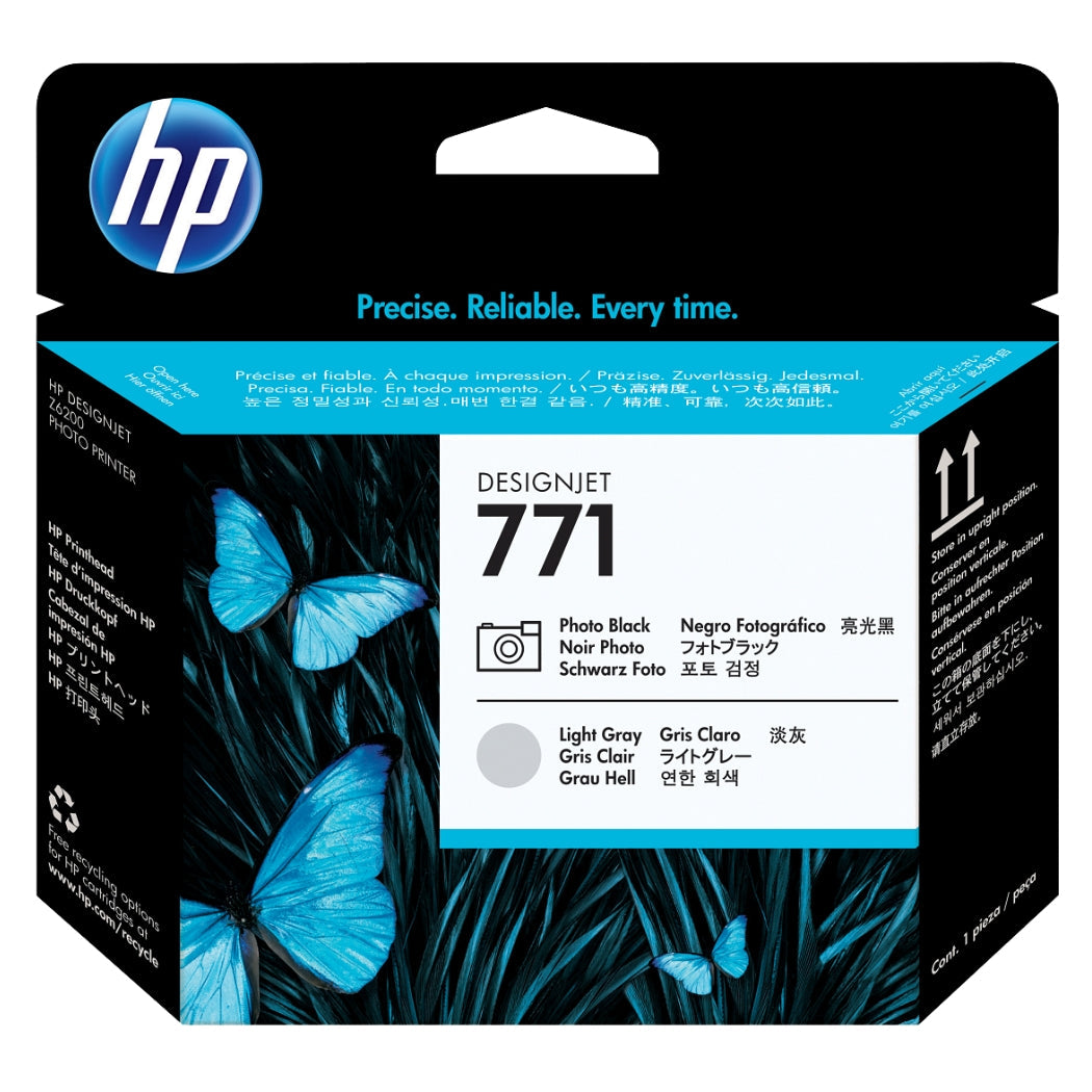 HP 771 (CE020A) Photo Black and Light Gray Printheads
