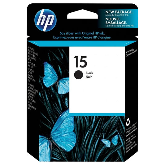 HP 15 (C6615DN) Black Ink Cartridge