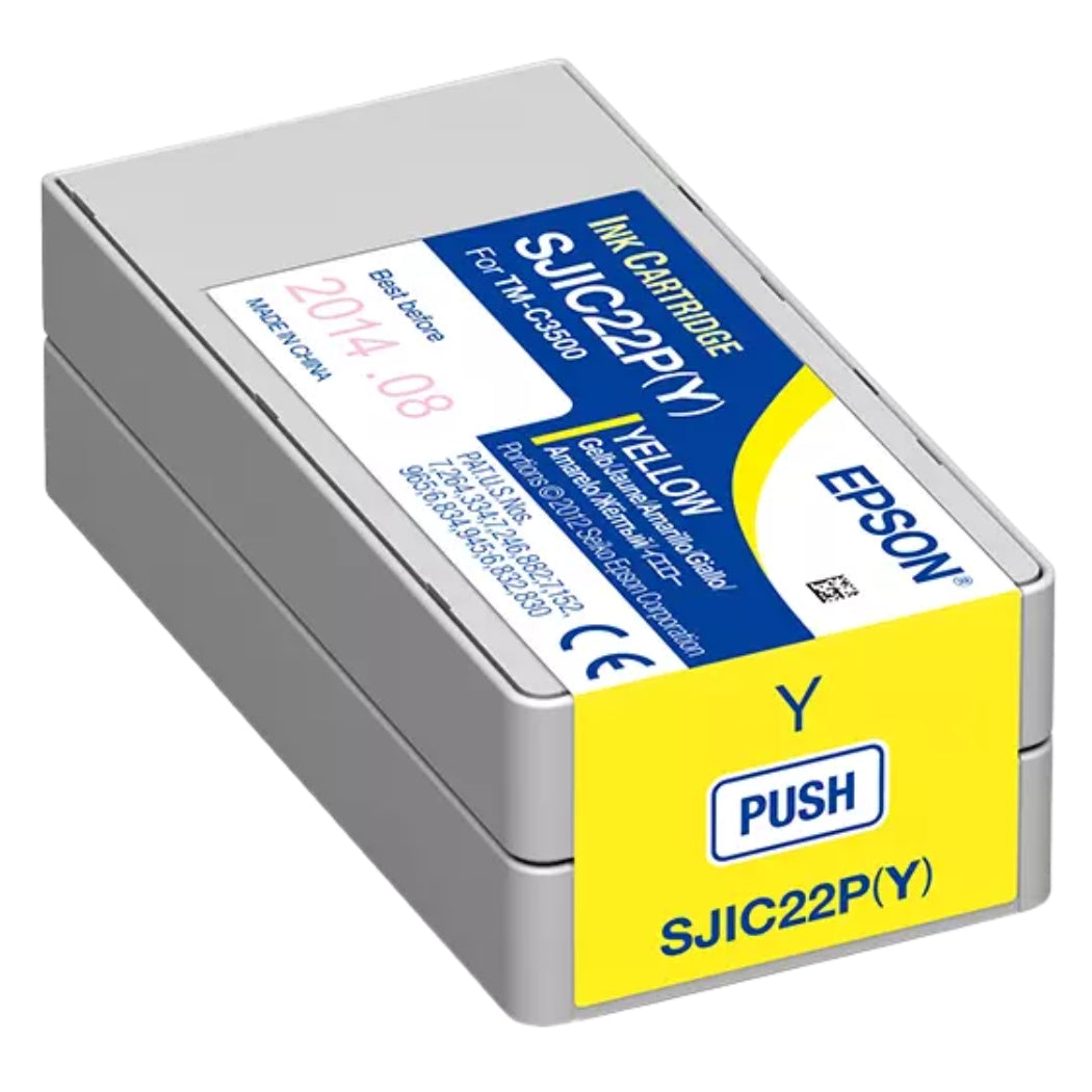 Epson SJIC22P Yellow Ink Cartridge