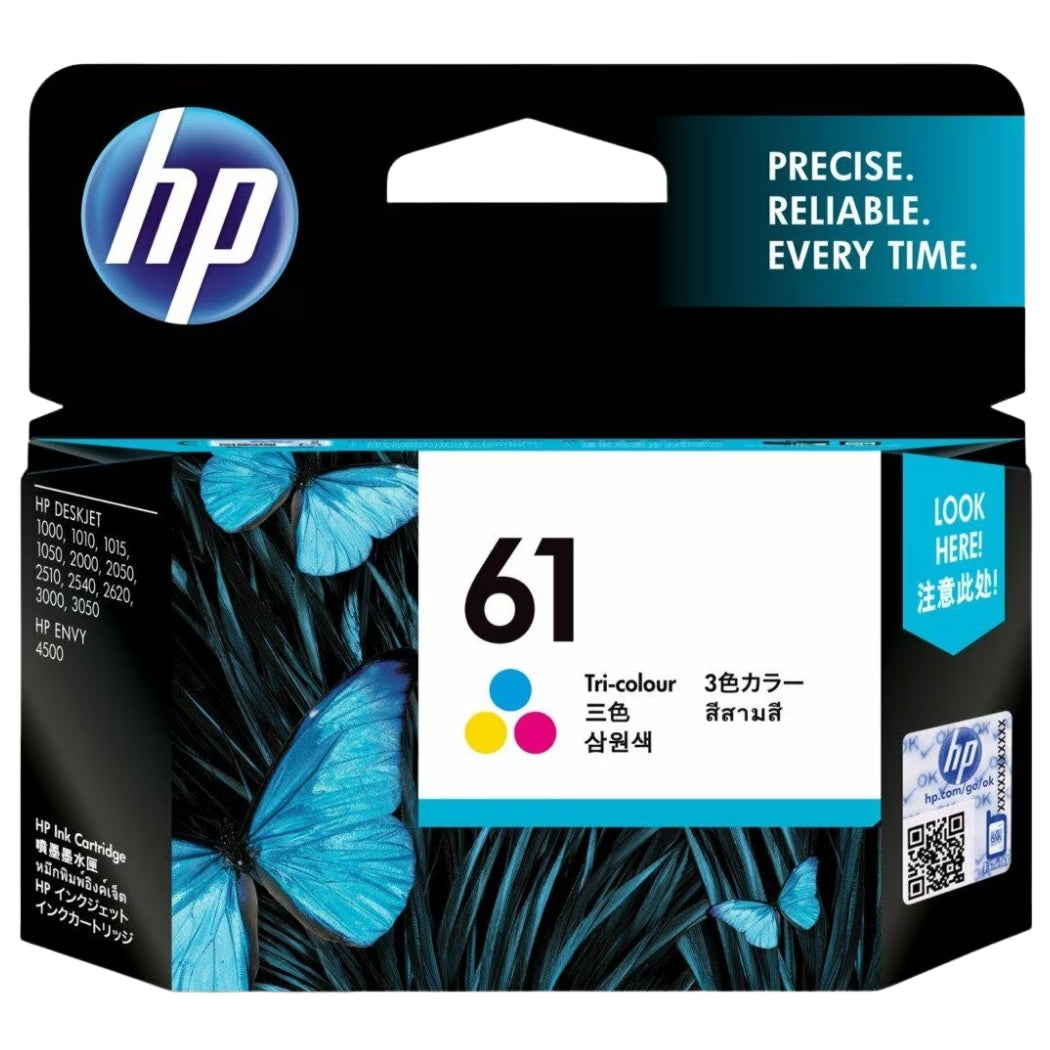 HP 61 (CH562WN)Tri-Color Ink Cartridge