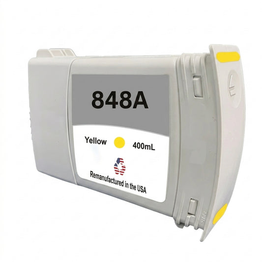JIT Brand for HP 848A Yellow Remanufactured in the USA Ink Cartridge-F9J85A