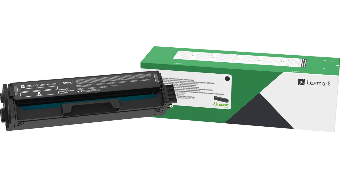 Original Lexmark 20N1XK0 Extra High Yield Black Return Program Toner Cartridge