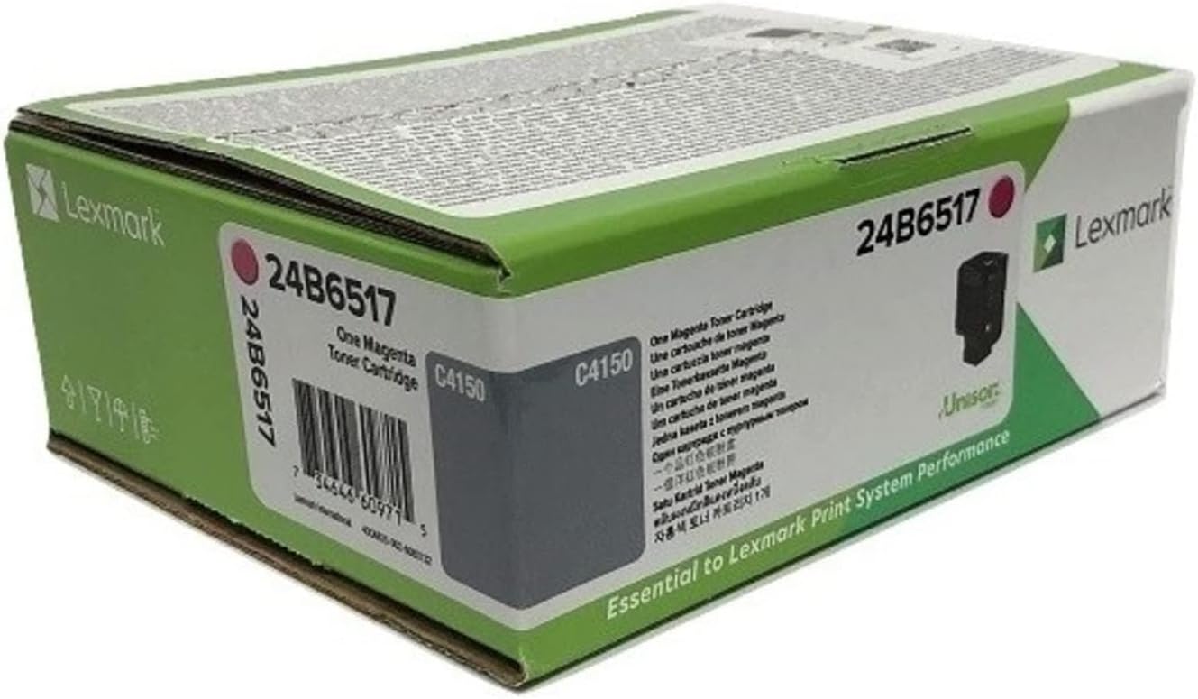 Original Lexmark C4150 High Yield Magenta Toner Cartridge, 24B6517