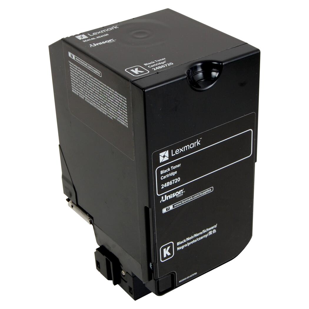 Original Lexmark 24B6720 High Yield Black Toner Cartridge