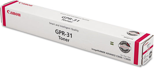 Original Canon GPR-31 Standard Yield Magenta Toner Cartridge, 2798B003AA
