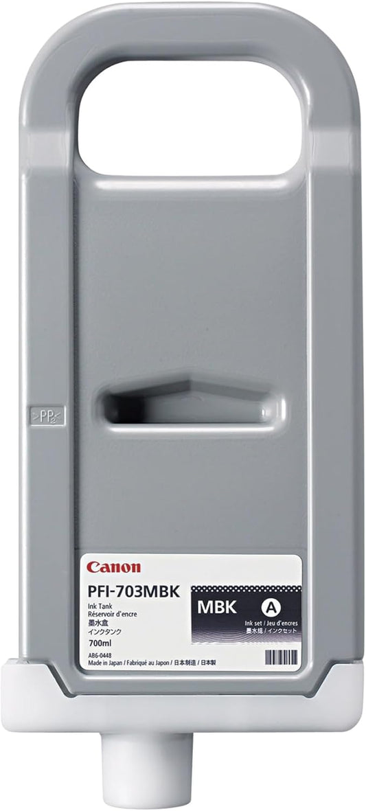 Genuine Canon PFI-703C Standard Yield Cyan Ink Cartridge, 2964B001AA
