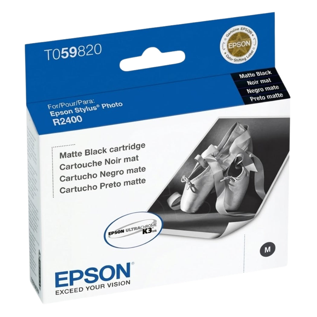 Original Epson 59 (T059820) Matte Black Ink Cartridge