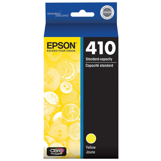 Epson 410 Claria Premium Standard Yellow Ink Cartridge, T410420-S