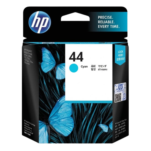 Original HP 44 (51644CE) Cyan Ink Cartridge