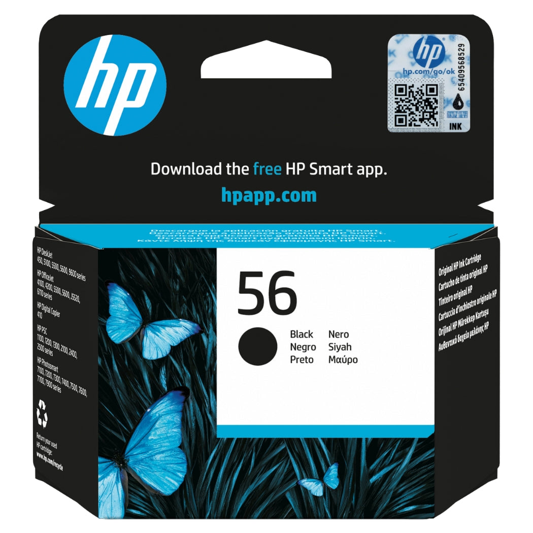 HP 56 (C6656AN) Black Ink Cartridge