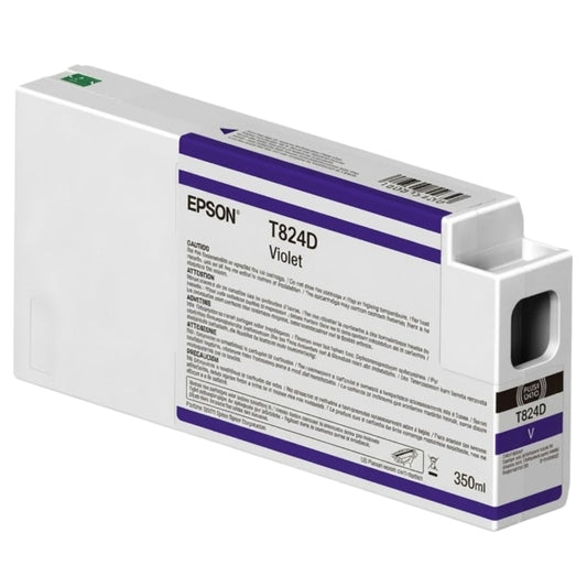 Genuine Epson 824 Violet Ink Cartridge, T824D00