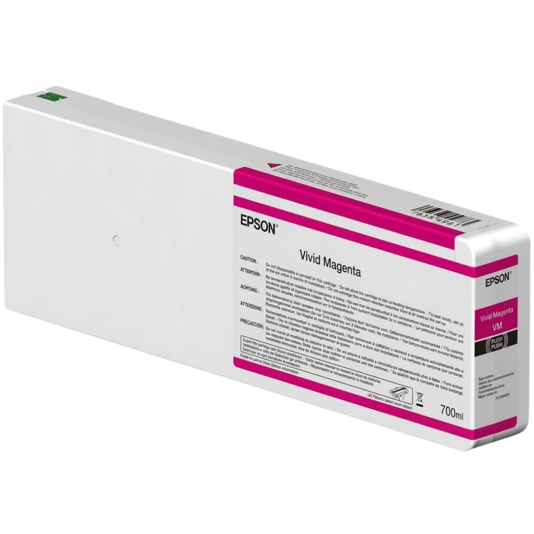 Epson 700ml UltraChrome HD Vivid Magenta Ink Cartridge, T55K300
