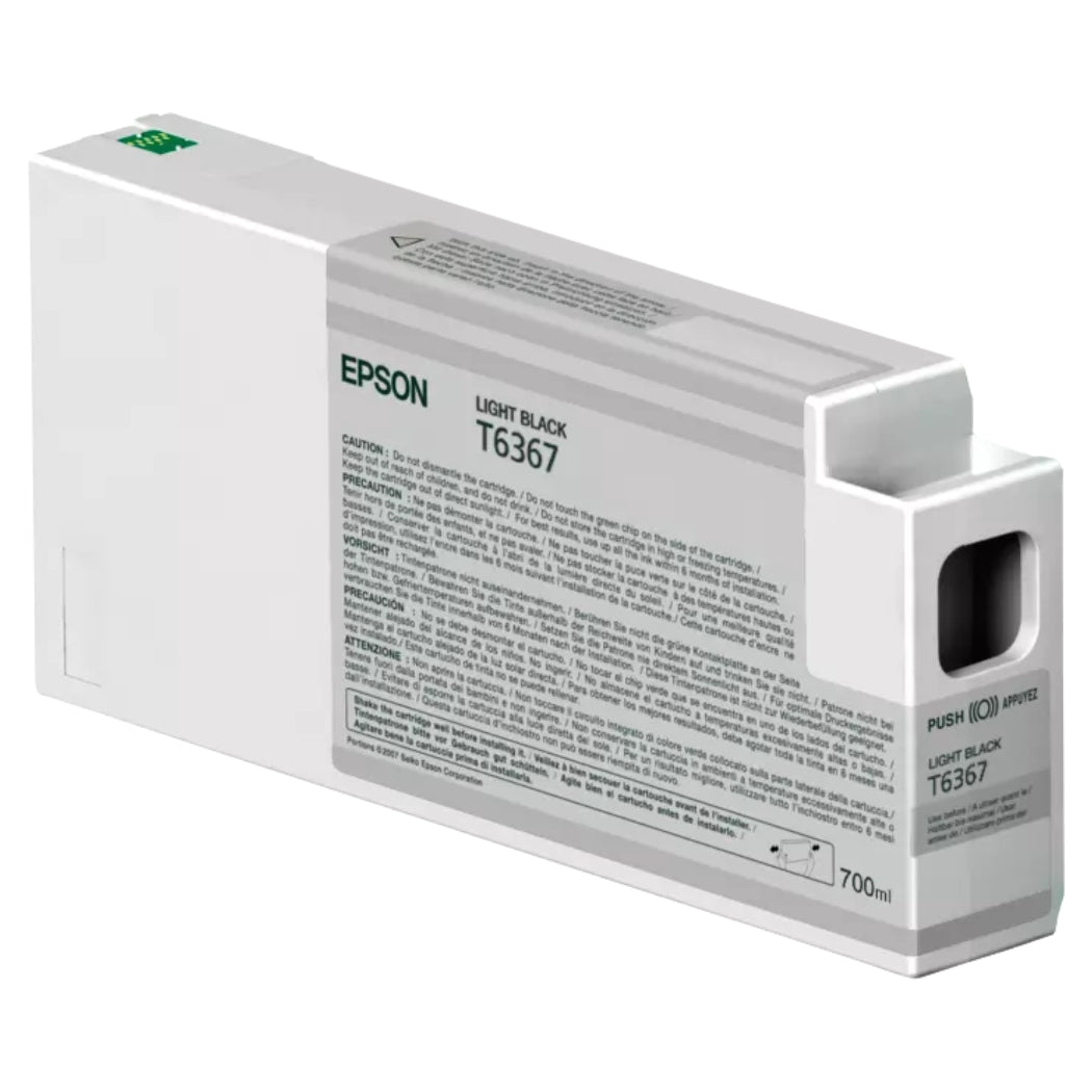 Epson T6367 Light Black Ink Cartridge, T636700