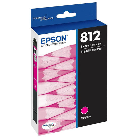 Epson 812 Magenta Standard Yield Ink Cartridge (T812320-S)
