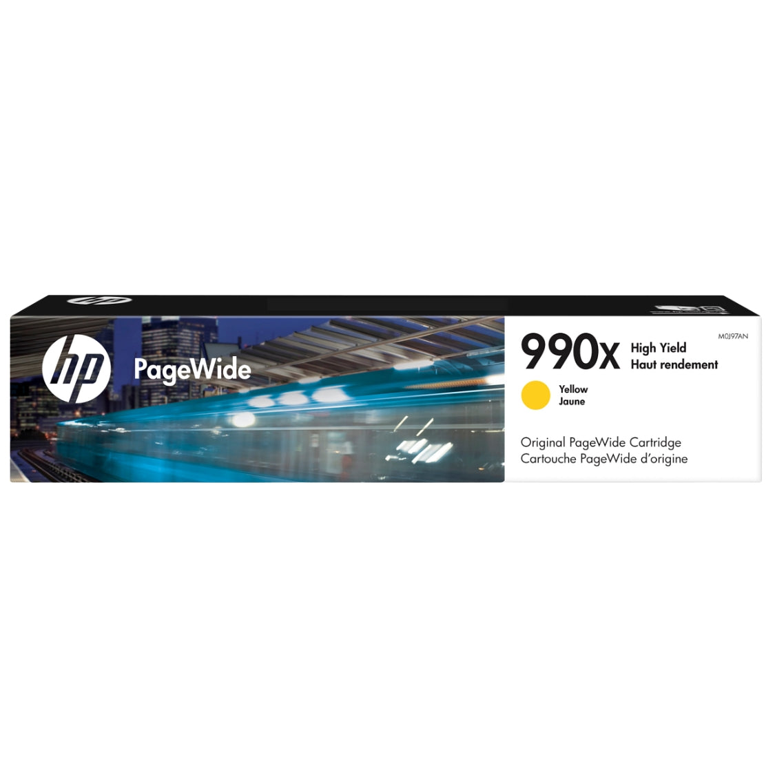 Original HP 990X High Yield Yellow Ink Cartridge, M0J97AN