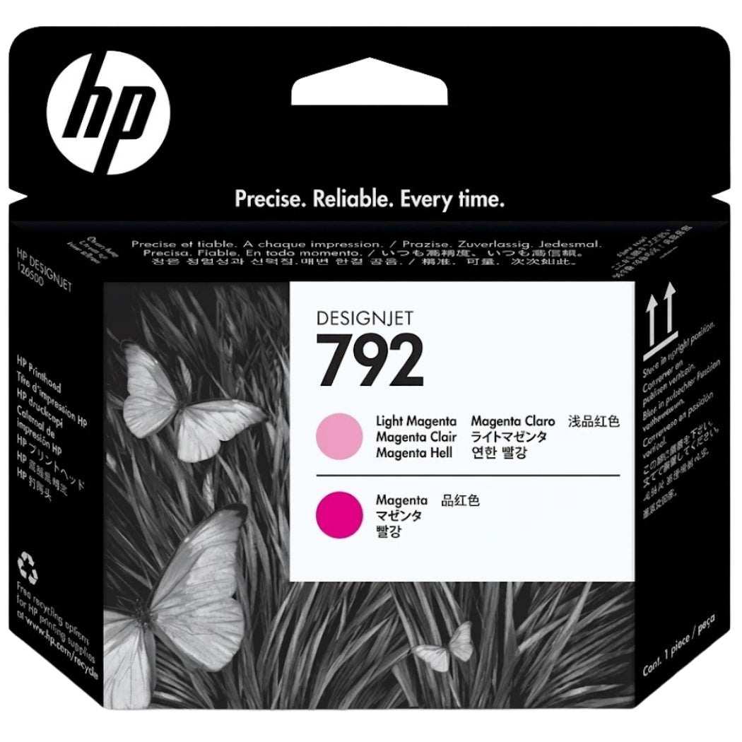 Original HP 792 (CN704A) Magenta and Light Magenta Printhead