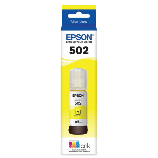 Epson T502 Yellow Standard Yield Ink Bottle (T502420-S)