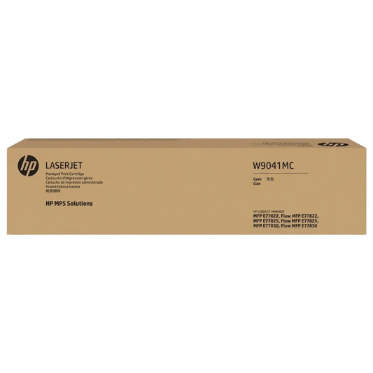Genuine HP W9041MC High-Yield Cyan LaserJet Toner Cartridge