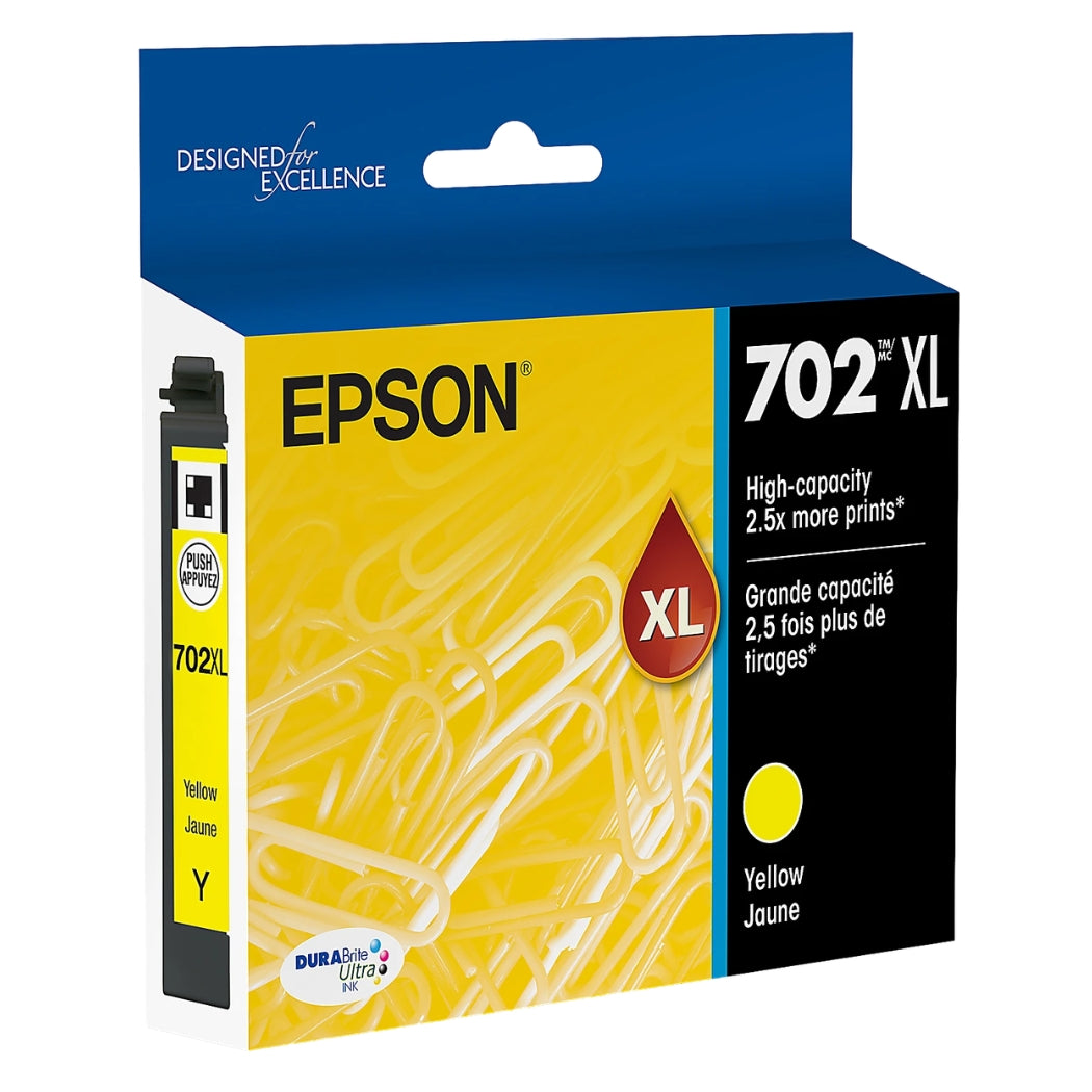 Epson T702XL Yellow High Yield ( T702XL420-S) Ink Cartridge