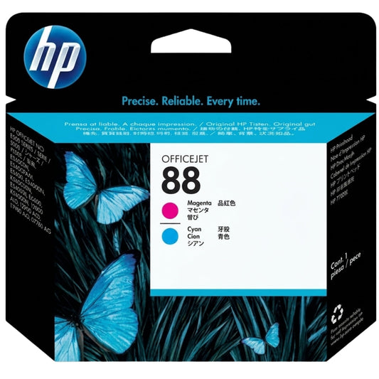 HP 88 (C9382A) Magenta and Cyan Original Printhead