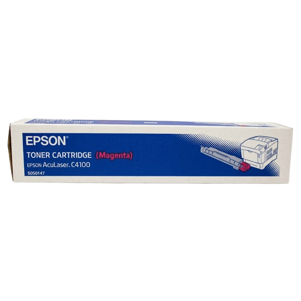 Epson C4100 Magenta Laser Toner Cartridge, S050147