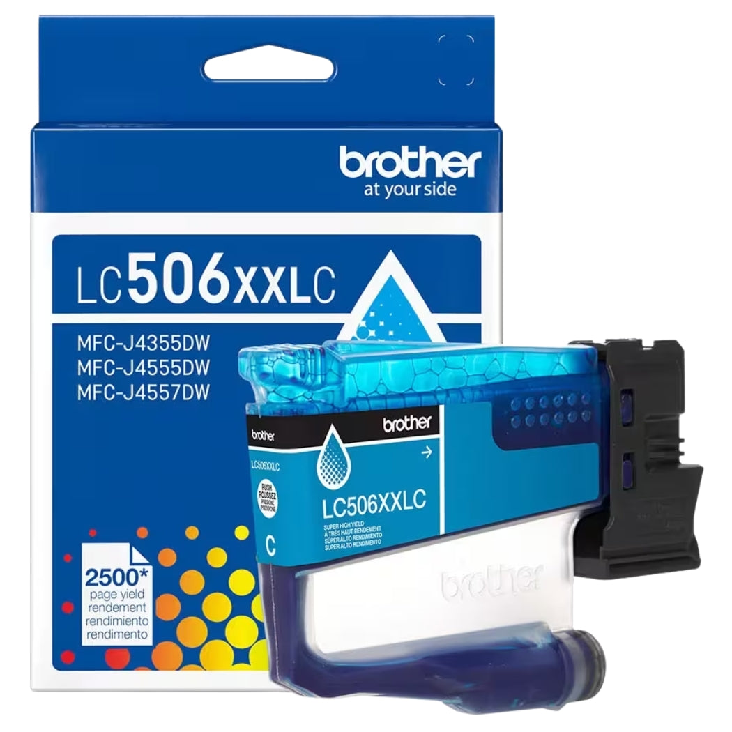 Original Brother LC506XXL Extra High Yield Cyan Ink Cartridge
