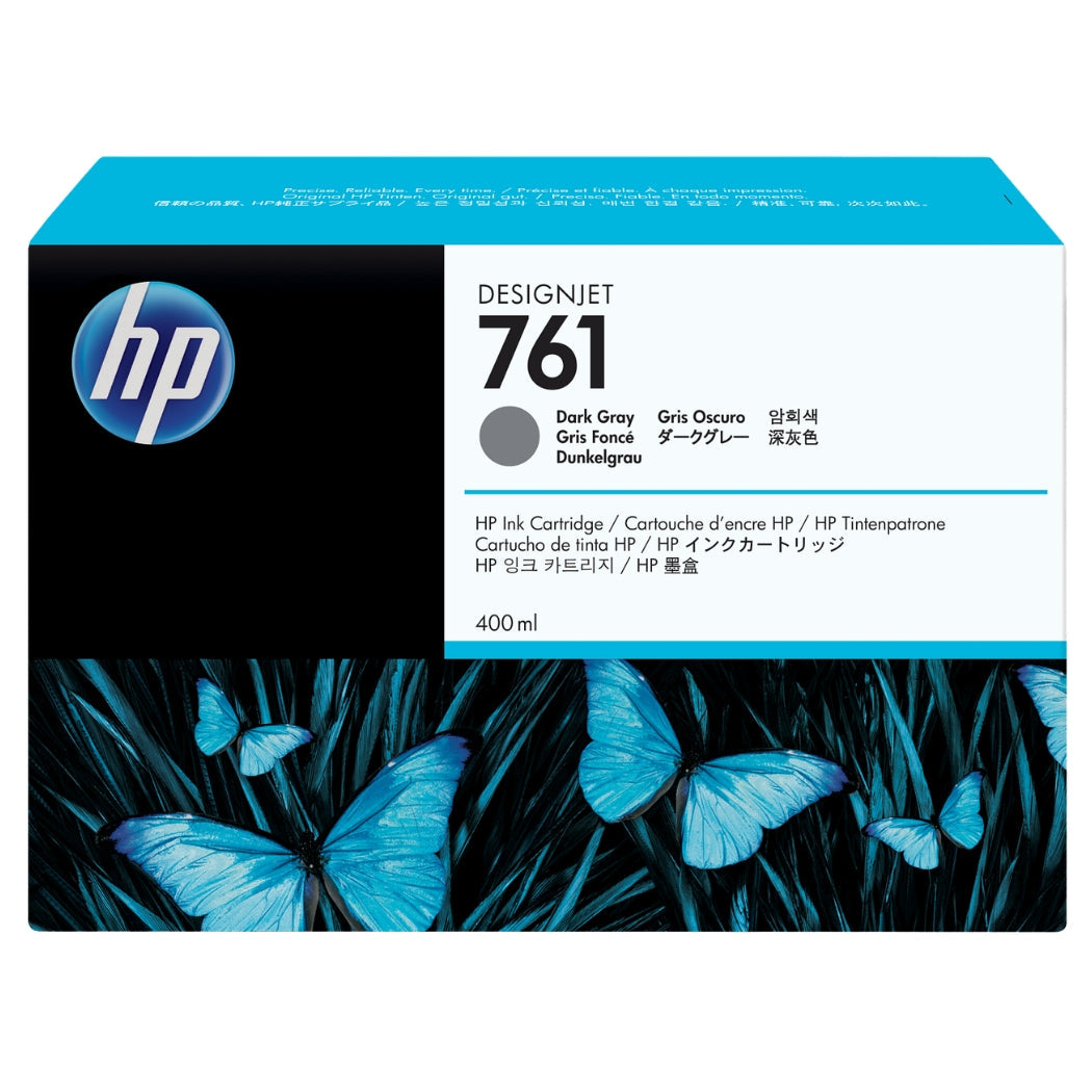 HP 761 400mL (CM996A) Dark Gray Ink Cartridge